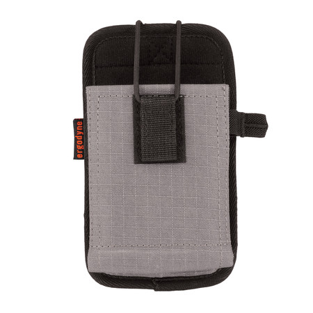 Squids By Ergodyne 5542 L Gray Phone Style Scanner Holster with Belt Loop 5542L